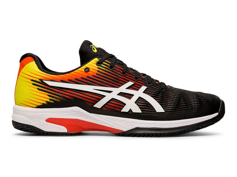 Sapatilhas Tenis Asics SOLUTION SPEED FF CLAY Homem Pretas, 6336A922.925